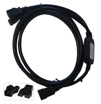 C20 to C13 Y Cable for Crypto Mining Operations - Long