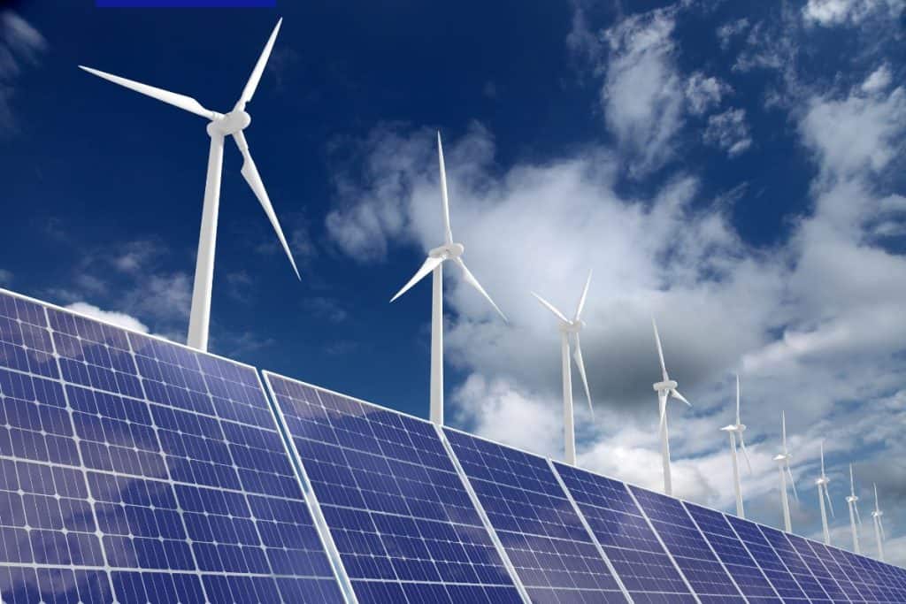 Wind and solar energy for data center sustainability