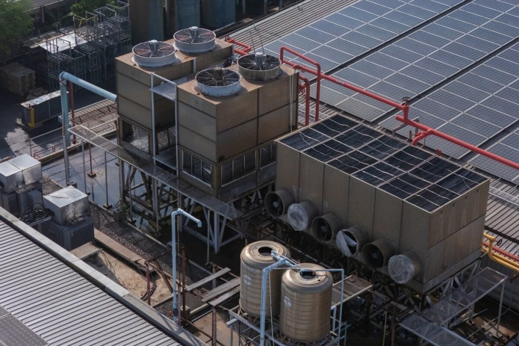 Air conditioners for large-scale data centers